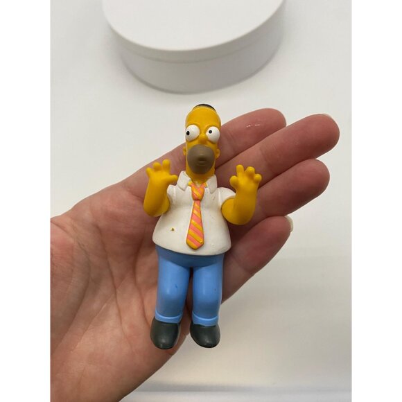 2007 The Simpsons Homer Simpson Figurine Toy - Picture 6 of 7